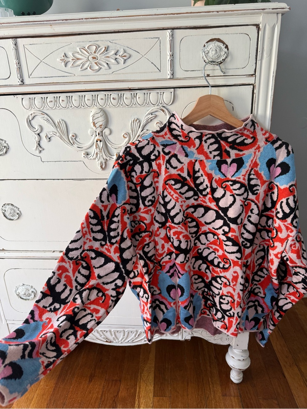Anthropologie Maeve Carys Mock Neck Sweater Size M - Picture 5 of 7